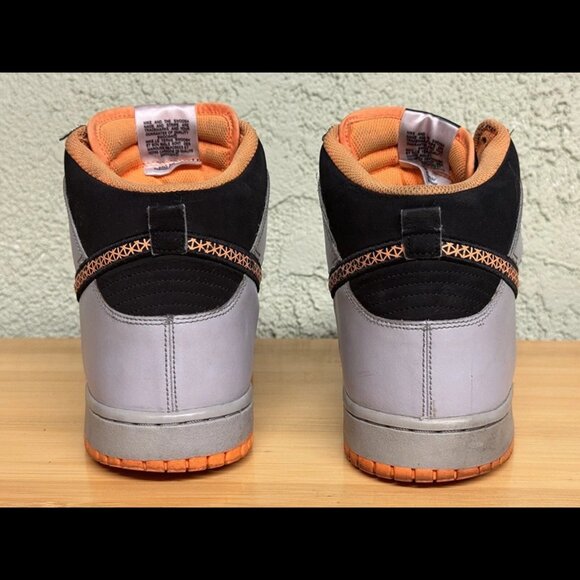 Size‎ 12 - Nike Dunk High “Superhuman” Orange Grey Black - Picture 7 of 10